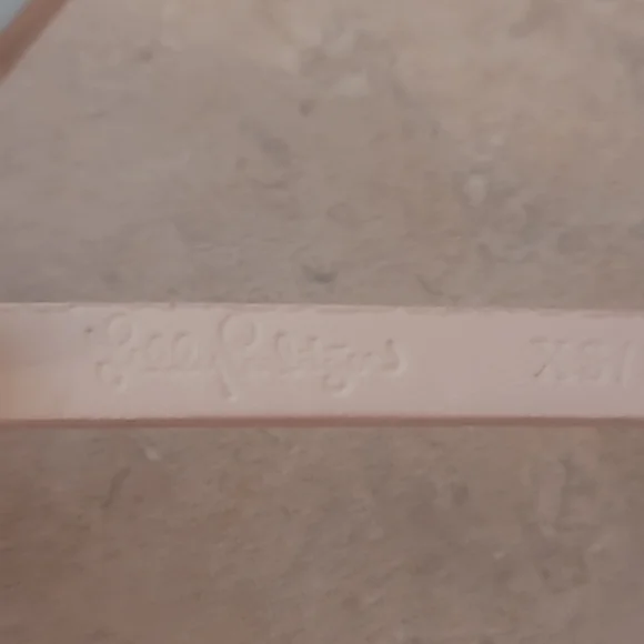 Free with any bundle! Lilly Pulitzer white patent leather belt with bow - Picture 6 of 11